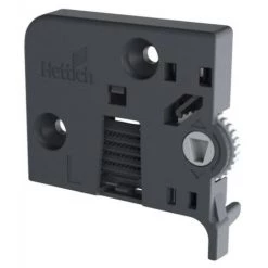 HETTICH Coulisses à Billes Charge 30 Kg Sortie Totale Longueur 450 Quadro 4D V6 Push To Open -HETTICH Soldes 57030268 3