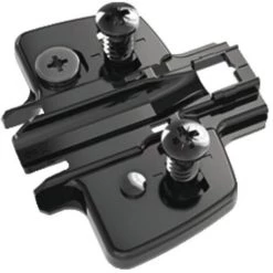 HETTICH Plaques De Montage Cruciforme Avec Vis Euro 8099C Réglage Par Excentrique Distance 0