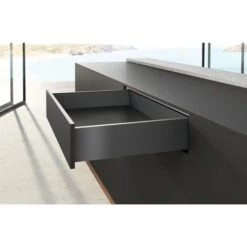HETTICH Kits Profils Côtés AvanTech YOU Tiroir Simple Hauteur 139 Mm Longueur 500 Mm Anthracite - Anthracite