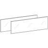 HETTICH Rehausse En Verre Pour Casseroliers à Profil Inlay épaisseur 10 Mm Longueur 650 Mm -HETTICH Soldes 57032548 1