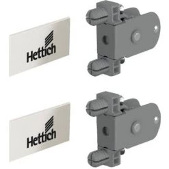 HETTICH Kit Tiroir ArciTech Longueur 400 Mm Hauteur 94 Mm Coloris Anthracite Livré Avec Profils Attachesfaçade Et Caches - Anthracite -HETTICH Soldes 57033205 2