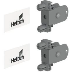 HETTICH Kit Tiroir ArciTech Longueur 450 Mm Hauteur 94 Mm Coloris Blanc Livré Avec Profils Attachesfaçade Et Caches - Blanc -HETTICH Soldes 57033206 3