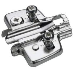 HETTICH Embase Avec Réglage Par Excentrique Avec Vis Euro Prémontées Diam 5 X 8 Mm Distance 0 Mm