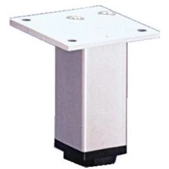 HETTICH PIED ALU 30X30 H80 ARG ANOD - Argent Anodisé