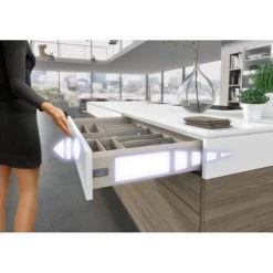 HETTICH Système Douverture Push To Open Pour Coulisses Actro Silent System 6080kg -HETTICH Soldes 57033951 2