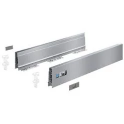 HETTICH Tiroir Innotech Atira Hauteur 70 Mm Longueur 520 Mm Argenté Kit - Argent
