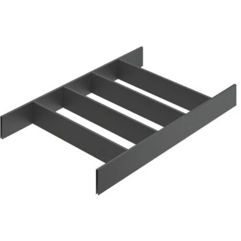 HETTICH Rangecouverts En Acier époxy OrgaTray 630 Profondeur 450 Largeur 270 M Argent - Argent 4 HETTICH Rangecouverts En Acier époxy OrgaTray 630 Profondeur 450 Largeur 270 M Argent - Argent – Image 2