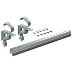 HETTICH Kit De Profils Coulissage Pour Ferrures Wing Line L Longueur 2400 Mm Finition Anodisé - Anodisé