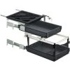 HETTICH Kit De Caisson 1 Tiroir Sortie Totale Et 1 Tiroir DS Super Extension Silent System 392 X 530 Noir - Époxy Noir -HETTICH Soldes 57034930 1