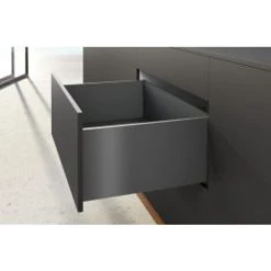 HETTICH Kits Profils Côtés AvanTech YOU Tiroir Casserolier Hauteur 251 Mm Longueur 450 Mm Anthracite - Anthracite