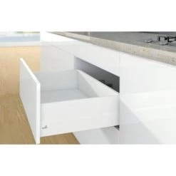 HETTICH Kit Tiroir Topside Blanc Hauteur Profil 94 Mm Hauteur Dos 186 Longueur 450 Mm - Blanc