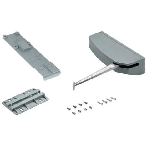 HETTICH Kit Boitier Push To Move Pour Ferrure Wing Line L Et S Force Moyen Finition Gris Ferrage à Gauche - Gris 3 HETTICH Kit Boitier Push To Move Pour Ferrure Wing Line L Et S Force Moyen Finition Gris Ferrage à Gauche - Gris