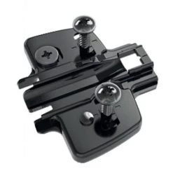 HETTICH Embases Cruciformes Type 8099C Pour Charnières Sensys Obsidien Vis Prémontées Et Réglage Excentrique Distance 3