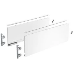 HETTICH Kits Profils Côtés AvanTech YOU Tiroir Casserolier Hauteur 187 Mm Longueur 400 Mm Blanc - Blanc -HETTICH Soldes 57038400 2