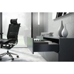 HETTICH Kits Profils Côtés AvanTech YOU Tiroir Simple Hauteur 101 Mm Longueur 600 Mm Anthracite - Anthracite -HETTICH Soldes 57038719 2