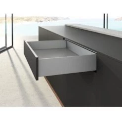 HETTICH Kits Profils Côtés AvanTech YOU Tiroir Simple Hauteur 139 Mm Longueur 550 Mm Argent - Argent