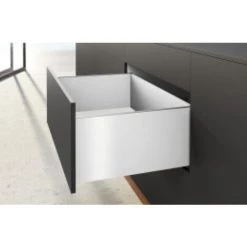 HETTICH Kits Profils Côtés AvanTech YOU Tiroir Casserolier Hauteur 251 Mm Longueur 550 Mm Blanc - Blanc