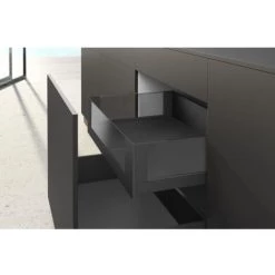 HETTICH Kit De Raccord Façade à Langlaise En Verre Ou Matériaux De 10 Mm Pour Profil Inlay 251 H187 Blanc - Blanc -HETTICH Soldes 57038994 4