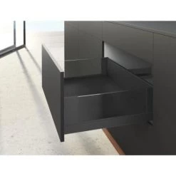 HETTICH Kits Profils Côtés AvanTech YOU Tiroir Casserolier Inlay Hauteur 187 Mm Pronfondeur 650 Mm Anthracite - Anthracite -HETTICH Soldes 57039359 2