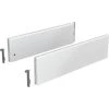 HETTICH Kit Topside Gauche Droit Pour Tiroir à Casseroles Pour Paroi Arrière 218 Mm Longueur 550 Mm Coloris Blanc - Blanc -HETTICH Soldes 57040242 1