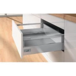 HETTICH TopSide Longueur 620 Mm Hauteur 144 Mm Argenté Kit - Argent -HETTICH Soldes 57040602 2