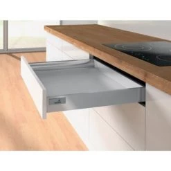HETTICH Tiroir IA Complet Hauteur 54 Push To Open Longueur 470mm X Largeur 600 - Argent