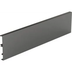 HETTICH Paroi Arrière En Aluminium Recoupable Pour Hauteur De Profil 126 Mm Longueur 2000 Mm Coloris Anthracite - Anthracite