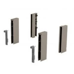 HETTICH Adaptateur Design Side Pour Tiroir ArciTech Hauteur 124 Mm Finition Champagne - Champagne