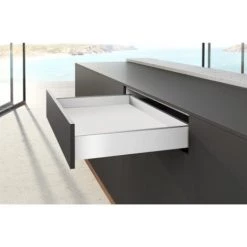 HETTICH Kits Profils Côtés AvanTech YOU Tiroir Simple Hauteur 77 Mm Sousfour Longueur 550 Mm Blanc - Blanc