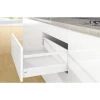 HETTICH Kit Complet Tiroir ArciTech à Casseroles Avec Tringles Profil H94mm Paroi Arrière H218mm Coloris Blanc Longueur 500mm - Blanc