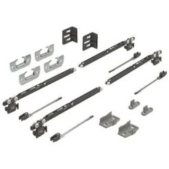 HETTICH Garniture Pour Armoire à Portes Rentrantes SysLine S Avec Amortisseur Fermeture -HETTICH Soldes 57226182 5