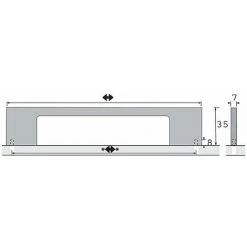 HETTICH Poignée De Meuble Modèle Velitra - Inox Brossé -HETTICH Soldes 58128727 3