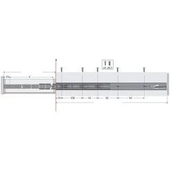 HETTICH Coulisse KA 4532 Silent System 7 HETTICH Coulisse KA 4532 Silent System -HETTICH Soldes 58128728 2