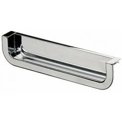 HETTICH Poignée Cuvette Modèle Athena - Chromée Brillant