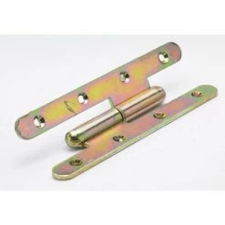 HETTICH Paumelle Gauche Acier Pour Fenêtre Hettich, L.140x55mm