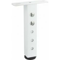 HETTICH Pied De Lit Acier à Visser H.200 X L.35 Mm