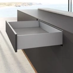 Kit Avantech You Hauteur 139 Mm - Décor : Anthracite - Longueur : 650 Mm - HETTICH - Décor : Anthracite