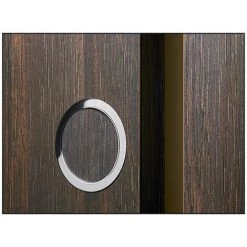 HETTICH Poignée Cuvette Réf 90866 - Gris/argent