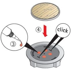 HETTICH Poignée Cuvette Réf 90866 - Gris/argent -HETTICH Soldes 67671155 3