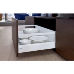 Set Raccord HETTICH ArciTech Pour Paroi Arrière Blanc - 186 Mm - 9149281