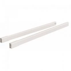 Set De Tringles HETTICH ArciTech Longitudinale - 650 Mm - Blanc - 9149292