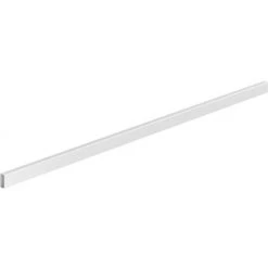 Tringle Pour Façade Tiroir à L'anglaise Arcitech HETTICH à Recouper En Alu Blanc - L.2000 Mm - 9182714